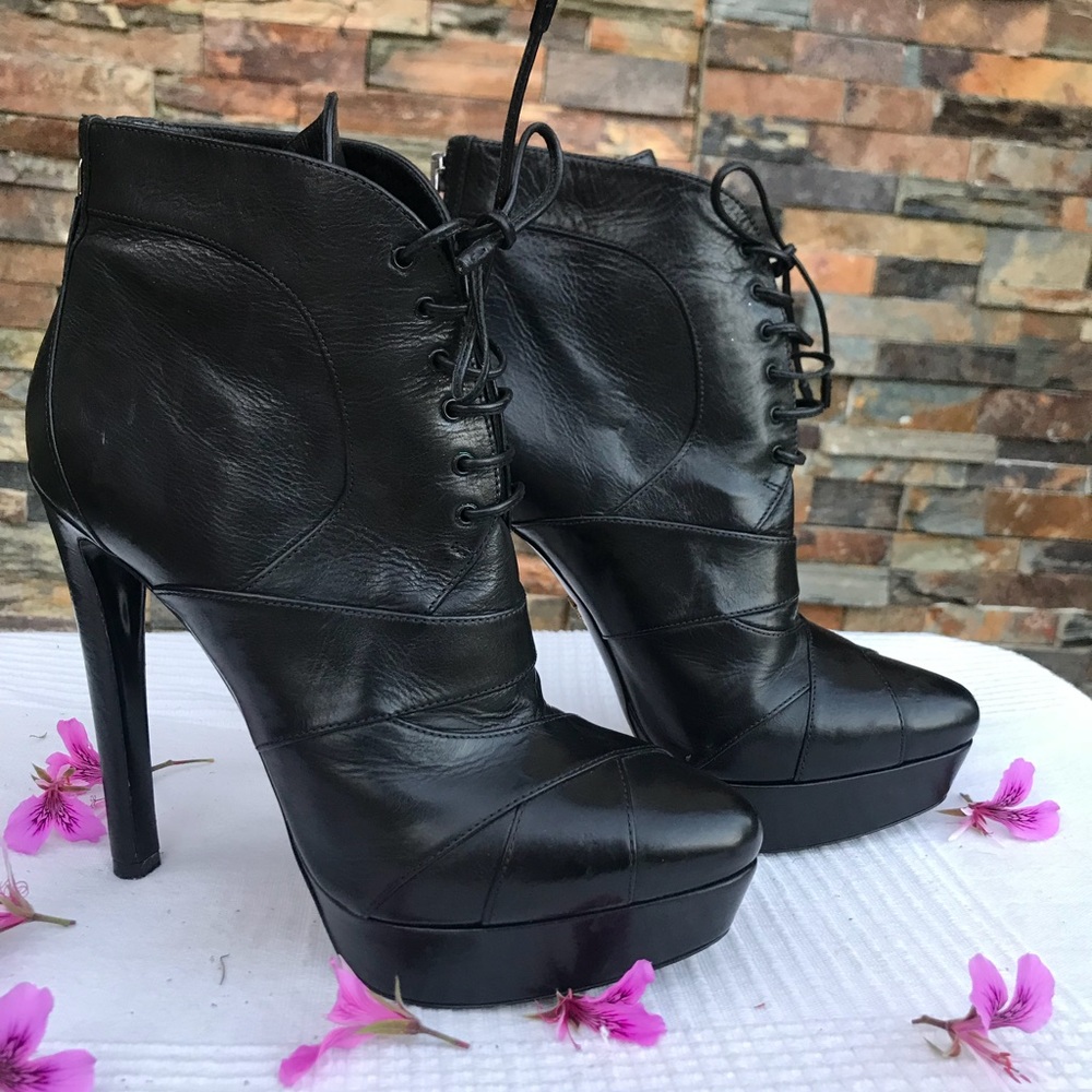 Authentic Prada stiletto booties